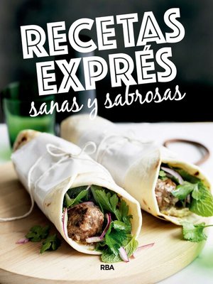 cover image of Recetas exprés sanas y sabrosas